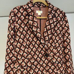 Maeve Rose Knit Collegiate Blazer